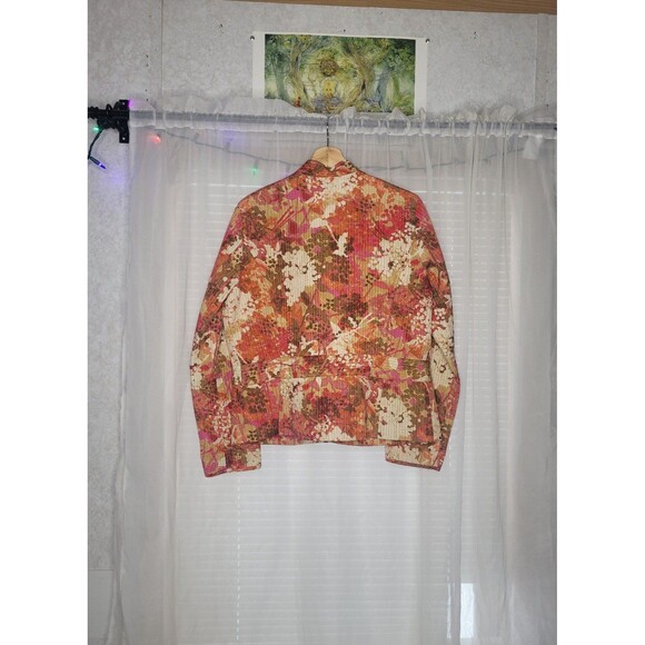 Sigrid Olsen jacket silk women's size large - Picture 2 of 4